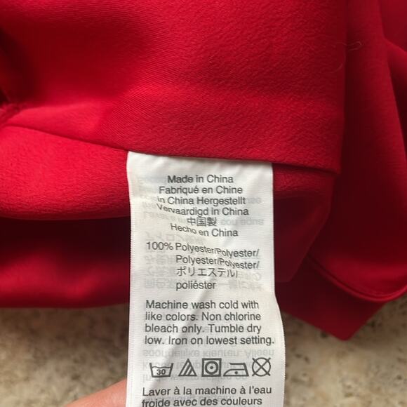 J.Crew Deep V-neck button-front top in satin-backed crepe - Picture 16 of 16